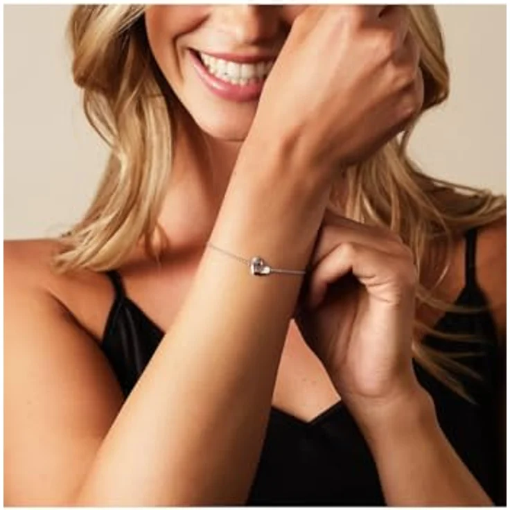 JETTE Damen-Armband 925er Silber, recycelt, One Size, Silber 32027881 – Bild 4