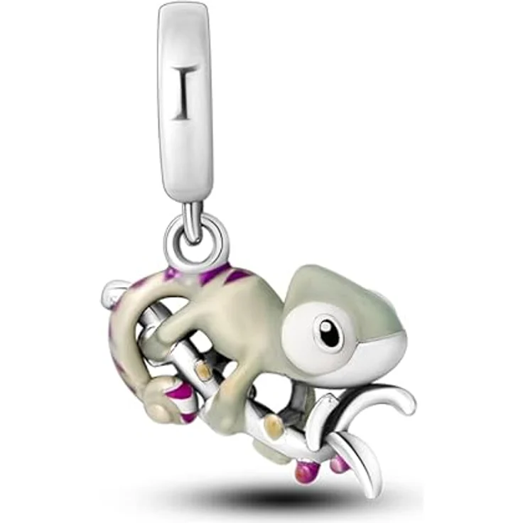 TINSLO Charm Anhänger Damen, 925 Sterling Silber mit Zirkonia-Steinen, kompatibel mit Pandora Armbändern und Halsketten, für Frauen und Mädchen – Bild 3