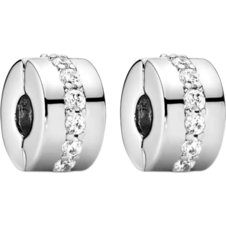 Anduonie Charms Stopper Gold Charms Anhänger Silber 925, rot Charme Anhänger für europäische Armbänder, 2er Pack – Bild 1
