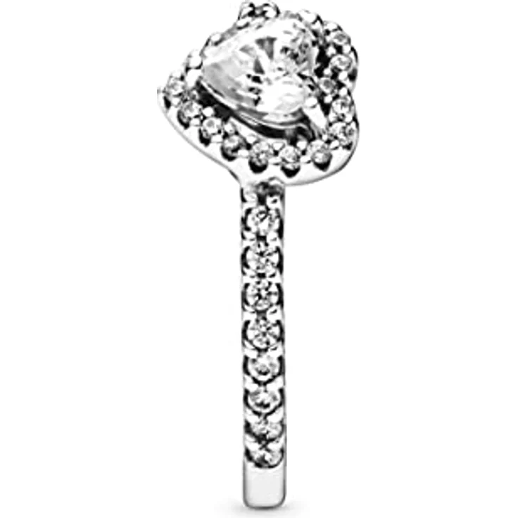 PANDORA Ring "Herz", Silber 198421C01, Damenring aus Sterling Silber – Bild 4