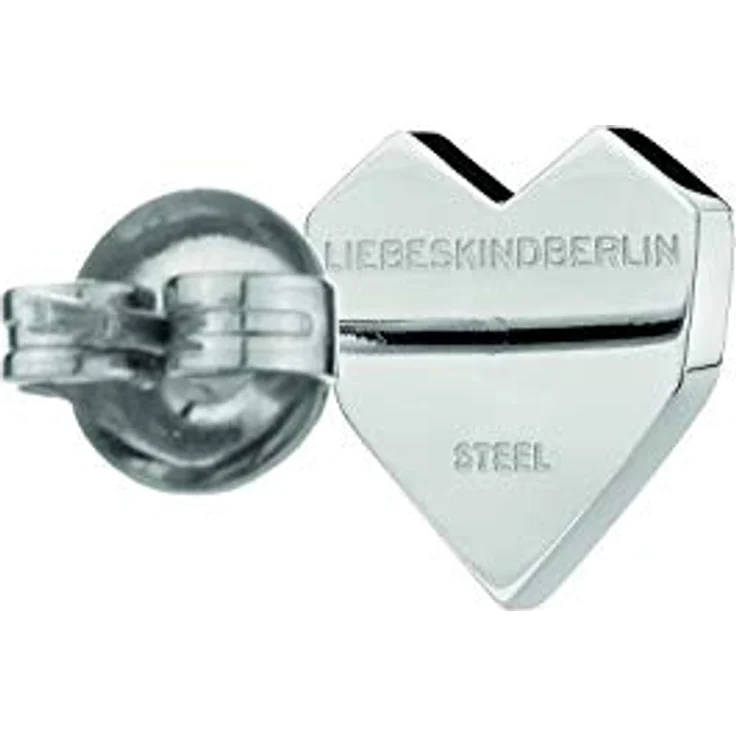 Liebeskind Ohrstecker LJ-0307-E-11, Edelstahl Ohrstecker mit Steckverschluss, Länge ca. 1,1 cm – Bild 2
