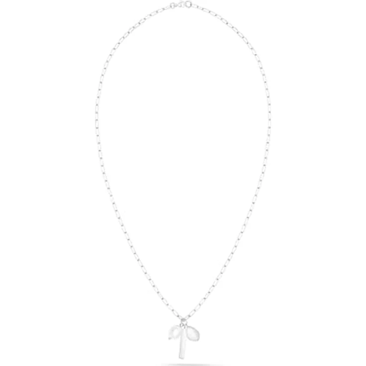 s.Oliver Necklace - Elegante Gliederkette aus poliertem Edelstahl - Silber - 47 cm - wasserfest & hautfreundlich – Bild 3