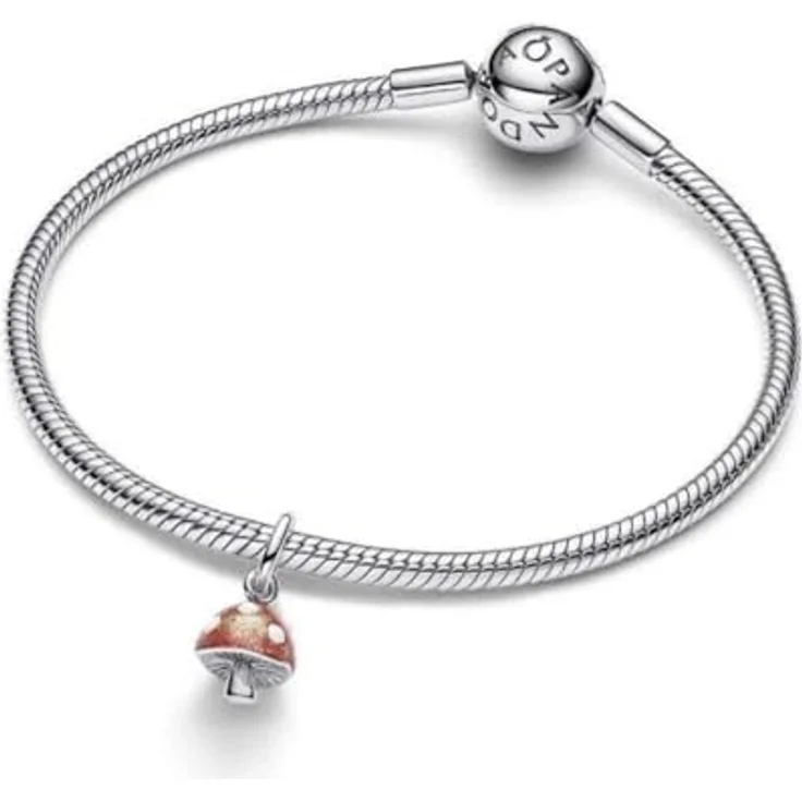 PANDORA Mushroom 794376C01 Charm Anhänger aus 925-Sterling Silber – Bild 2