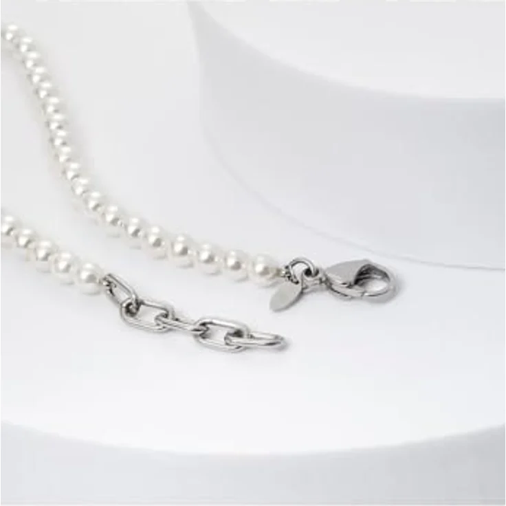 FAVS Herren-Armband Edelstahl mit Muschelkern, One Size, 88817893 – Bild 2