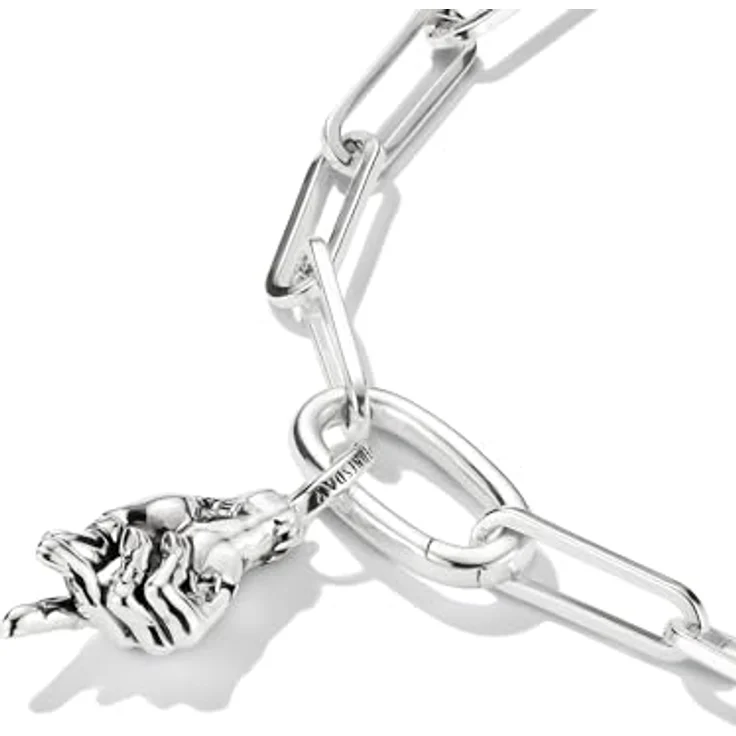 THOMAS SABO Charm-Einhänger Wednesday "Eiskaltes Händchen" Charm - Connect, recyceltes und geschwärztes Silber 925, dunkel und geheimnisvoll – Bild 2