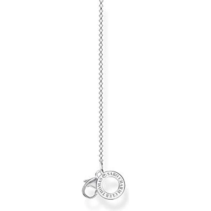 THOMAS SABO Charm-Kette 925 Sterlingsilber, Damen-Halskette mit Karabinerverschluss, vielseitig kombinierbar – Bild 2