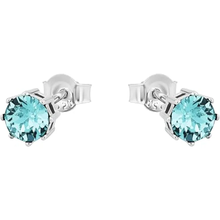 Amor Paar Ohrstecker (2-tlg), 925 Sterling Silber mit Zirkonia, ca. 5 mm – Bild 3