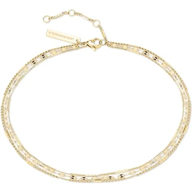 Liebeskind Berlin Fußkette Sparkling With Layer, Edelstahl Schmuck für elegante Looks – Bild 1
