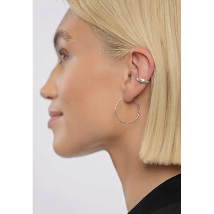 Elli Ohrringe Damen Creolen Basic Klassisch, 925 Sterling Silber, handgefertigt und anlaufgeschützt – Bild 5