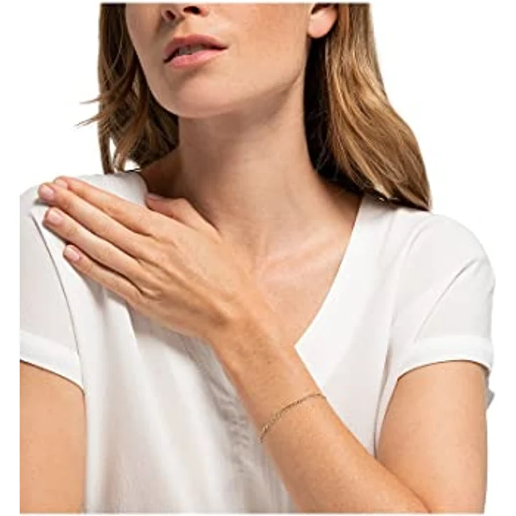 CHRIST Damen-Armband 375er Gelbgold, zeitloser Klassiker, 19 cm Länge, in Geschenkbox – Bild 3