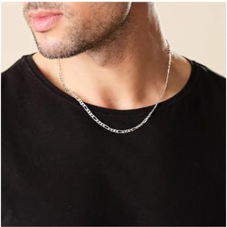 CHRIST Herren-Kette aus 925er Silber, 50 cm Länge, in Geschenkbox, One Size – Bild 4