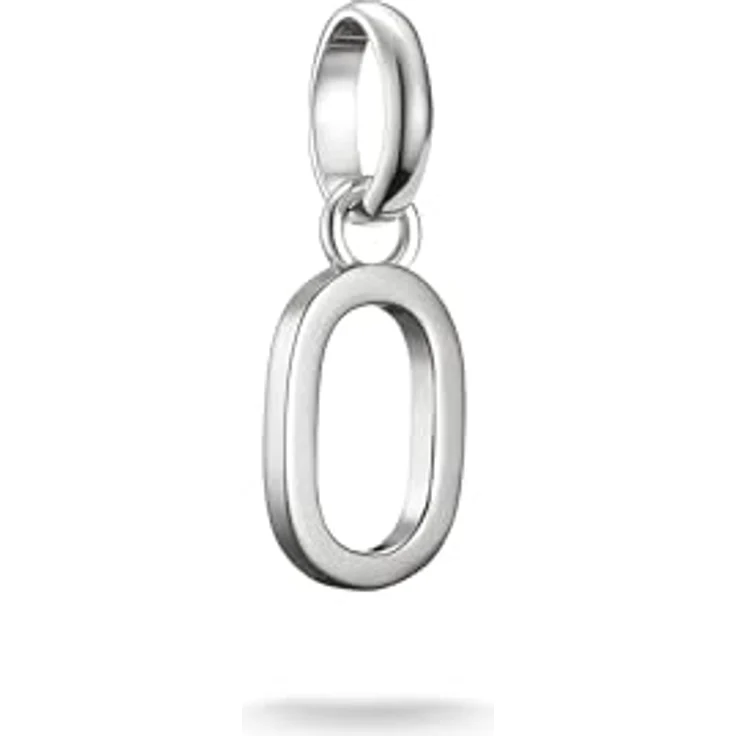 Thomas Sabo Charm Club Connect Charm-Anhänger Buchstabe O, aus recyceltem 925 Silber mit filigraner Öse, CC1221-001-21 – Bild 1