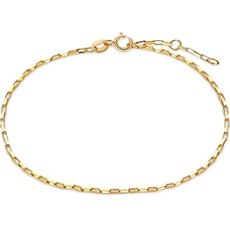 CHRIST Armband 88307925, filigranes 375er Gelbgold-Armband für den Alltag, leicht und elegant