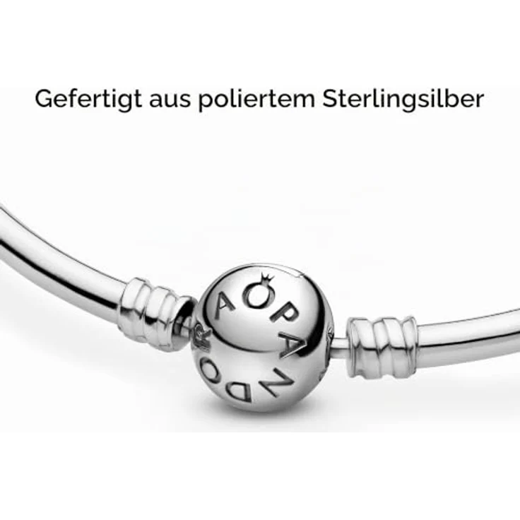 Pandora Charm Moments 791081, Charm-Anhänger aus hochwertigem Material, silber – Bild 4