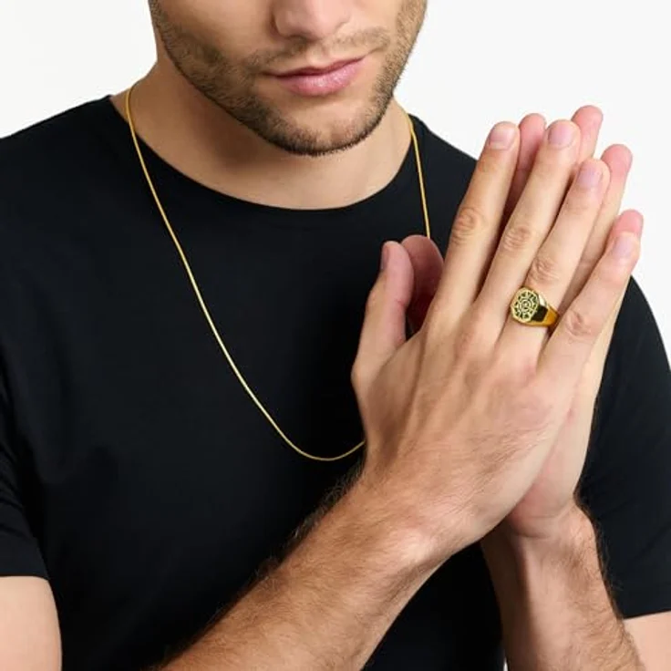 Thomas Sabo Damenring Rebel at heart TR2274-140-6-64, zeitloses Design aus Sterling Silber – Bild 3