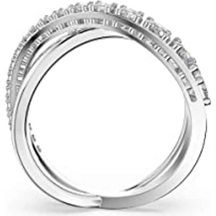Swarovski Damenring Twist 5572724, eleganter Ring mit verspieltem Design und klaren Kristallen – Bild 3