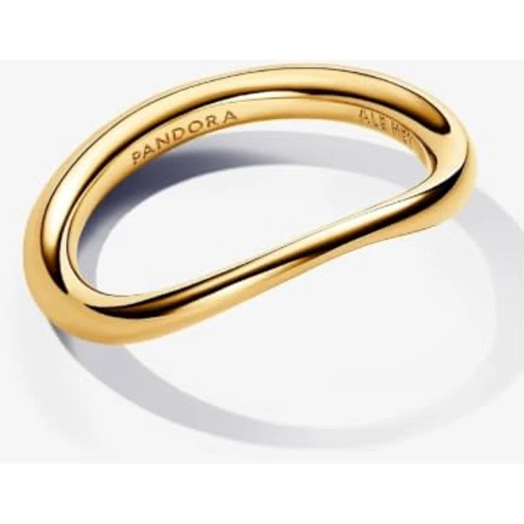 Pandora 163314C00 Damenring, goldfarben aus der Essence Kollektion, goldplattiert, 2,5 mm Ringschienenbreite – Bild 7
