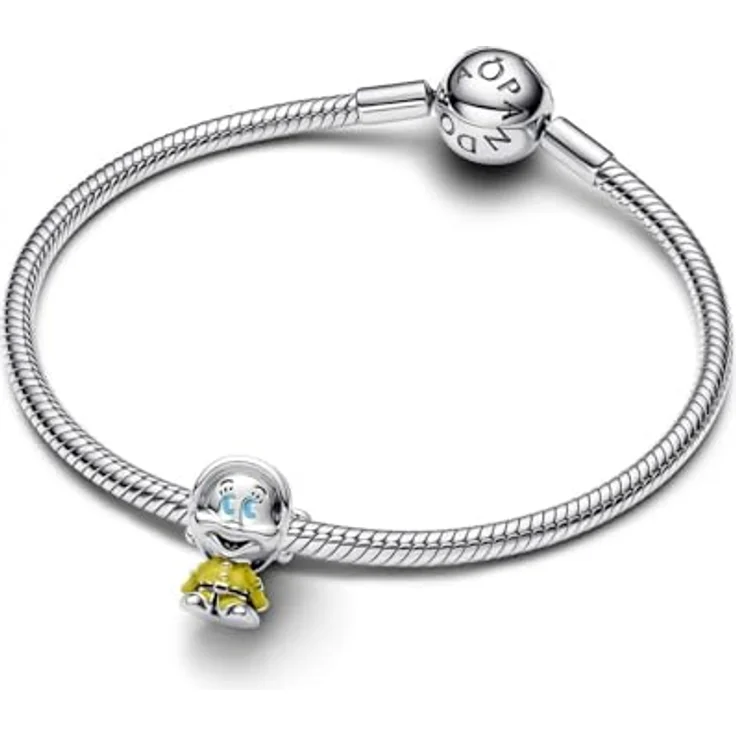 PANDORA Moments Disney Schneewittchen Seppel Charm, Sterling Silber, kompatibel mit Moments Armbändern, 793749C01 – Bild 1