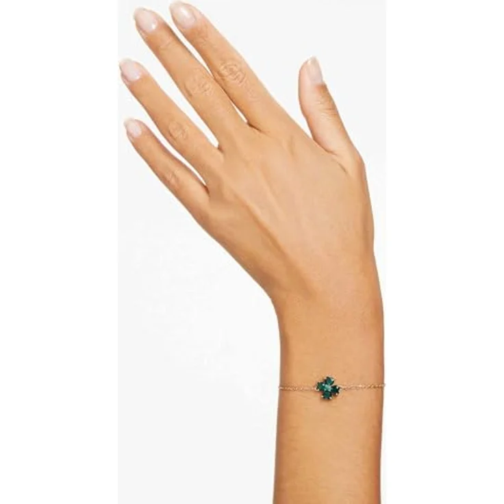 Swarovski Idyllia 5666585, Armband mit funkelnden Kristallen, silberfarben – Bild 5