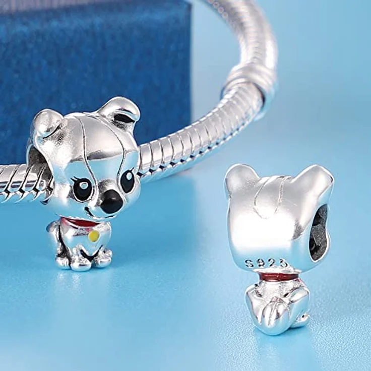 Pandach Damen Charm Anhänger, 925 Sterling Silber mit Zirkonia-Steinen, kompatibel mit europäischen Armbändern und Halsketten für Frauen und Mädchen – Bild 2
