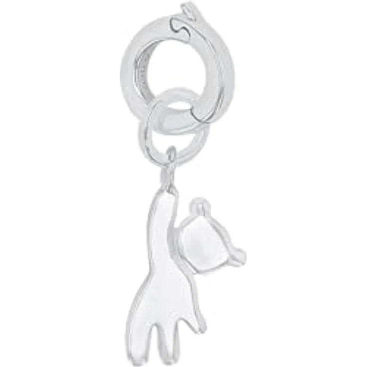 Amor Charm 925 Sterling Silber Bär, 20 mm, mit Sicherheitsverschluss und Geschenkbox, 2038525 – Bild 5