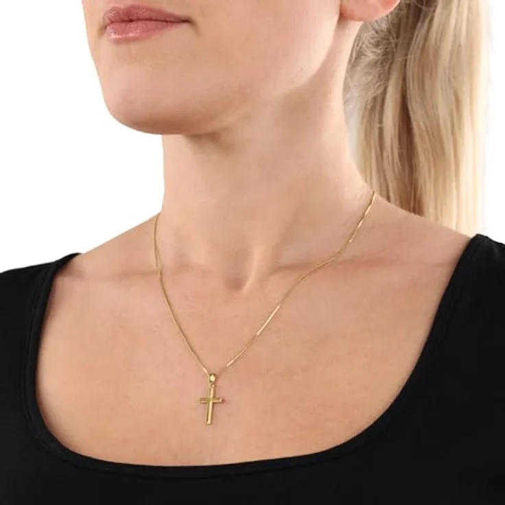 Amor Kreuzanhänger, hochwertiger Kettenanhänger im zeitgemäßen Design, Made in Germany – Bild 3