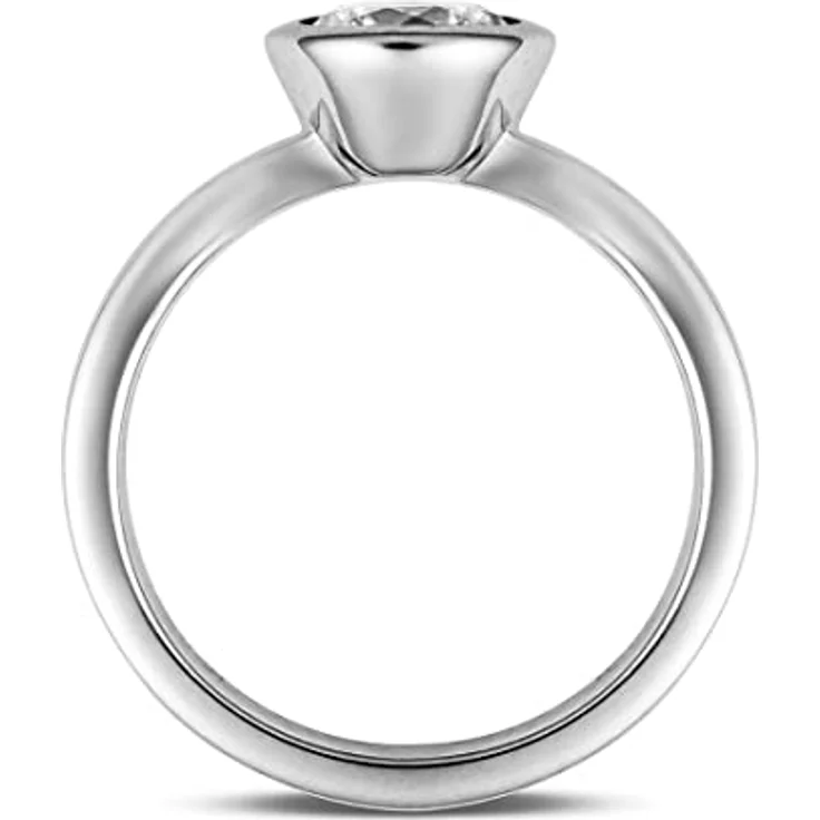 JETTE Damenring 1 Farbstein, 925er Silber, Größe 57, Designerin Jette Joop – Bild 4
