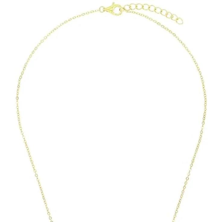 Amor Kette mit Anhänger, 925 Sterling Silber, mit Zirkonia, 42+3 cm, Weiß, Lebensbaum, in Schmuck Geschenk Box – Bild 3