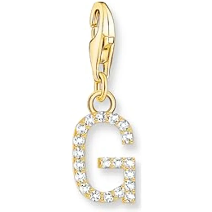 Thomas Sabo Charm 1970-414-14, Charm-Anhänger aus Silber mit Herz-Motiv