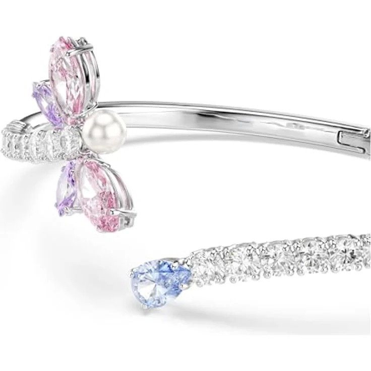 Swarovski x Ariana Grande Armreif, Libellenmotiv mit Swarovski Zirconia, Mehrfarbig, Rhodiniert – Bild 2