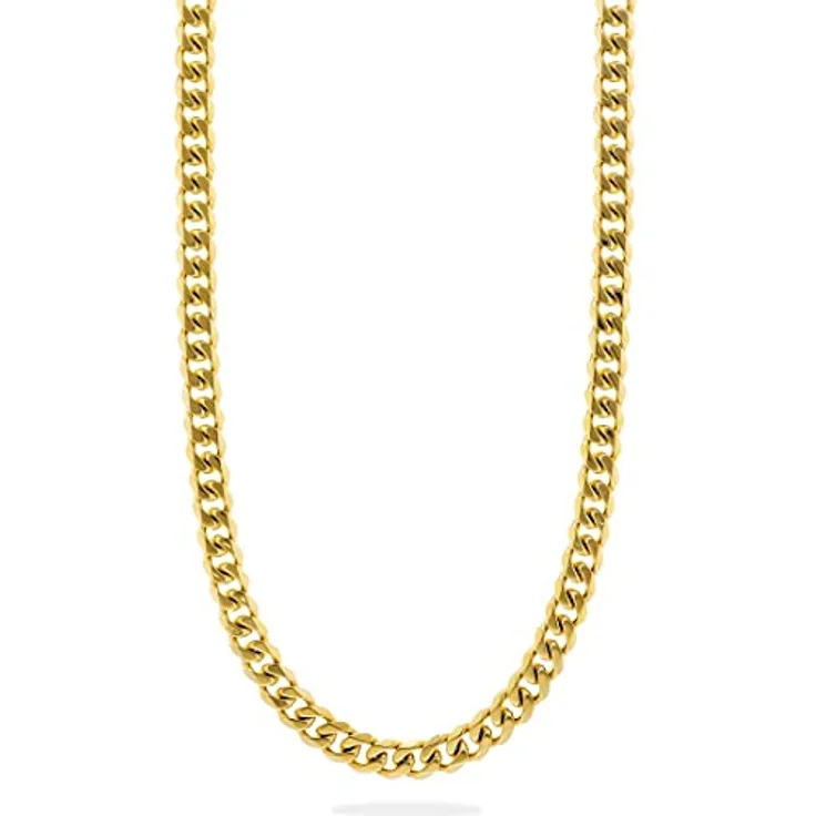 FAVS Herren-Kette Edelstahl, 60 cm Collierketten-Design, Geschenkbox enthalten