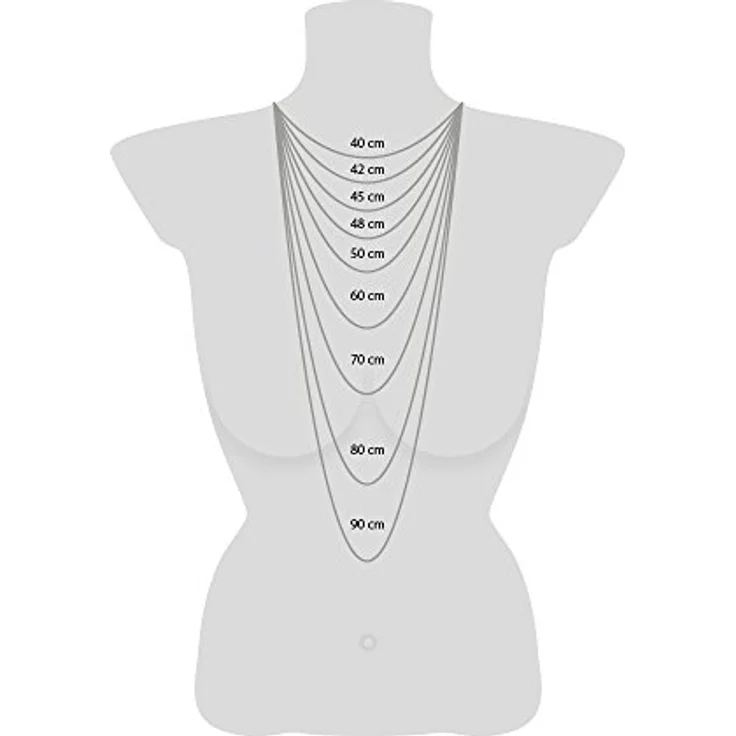 Engelsrufer Flügel Kette mit Anhänger für Damen, Rosévergoldet, 925er Sterlingsilber, 28 weiße Zirkonia, Länge 40 cm + 4 cm – Bild 3