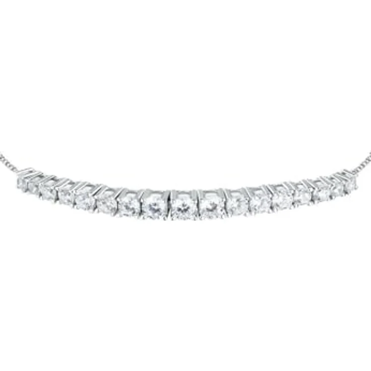 CHRIST Damen-Armband, 925er Silber mit recyceltem Zirkonia, One Size – Bild 4
