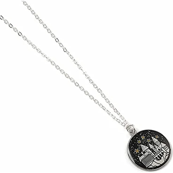 Harry Potter Carat Shop Anhänger Hogwarts-Schloss, versilbert aus Zinklegierung mit Roségold-Beschichtung – Bild 2