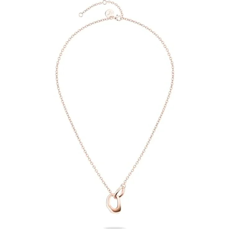 Tamaris Halskette TJ-0617-N-45, 45 cm Edelstahl IP Roségold mit organischen Anhängern – Bild 2