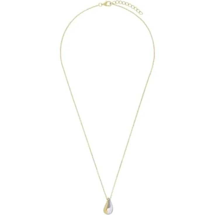 Amor Kette mit Anhänger 925 Sterling Silber, Bicolor, 42+3 cm Damen Halsschmuck in Schmuck Geschenk Box, 2039097 – Bild 3