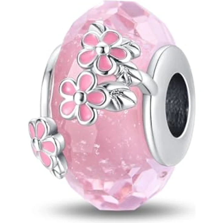 ChenYuTe 925 Sterling Silber Charms für Armbänder, Anhänger mit 4,6 mm Loch, kompatibel mit Pandora Armbändern, für Frauen – Bild 1