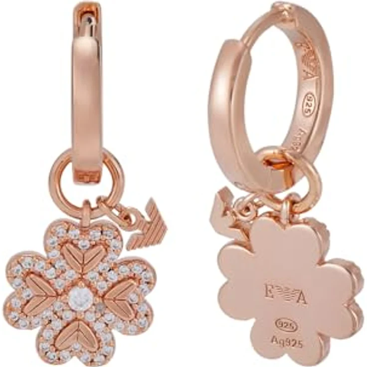 Emporio Armani Ohrhänger EG3610221, elegante Edelstahl-Ohrringe mit zeitlosem Design – Bild 3