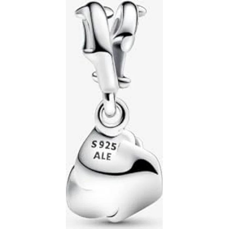 PANDORA Moments Blühende Rosen Charm-Anhänger, Sterling Silber mit dreidimensionaler Rose, kompatibel mit Moments Armbändern, 793213C00 – Bild 3