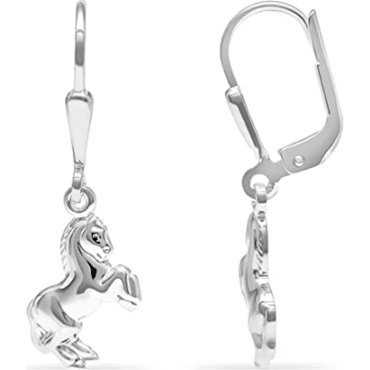 LITTLE FRIENDS FAVS Mädchen-Ohrhänger 925er Silber, 2,7 cm lang, elegant verpackt in Geschenkbox – Bild 2