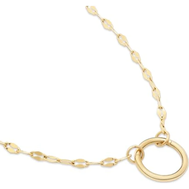 Tamaris Damen Halskette TJ-0684-N-45, Edelstahl in IP Gold, 45 cm mit Federringverschluss – Bild 3