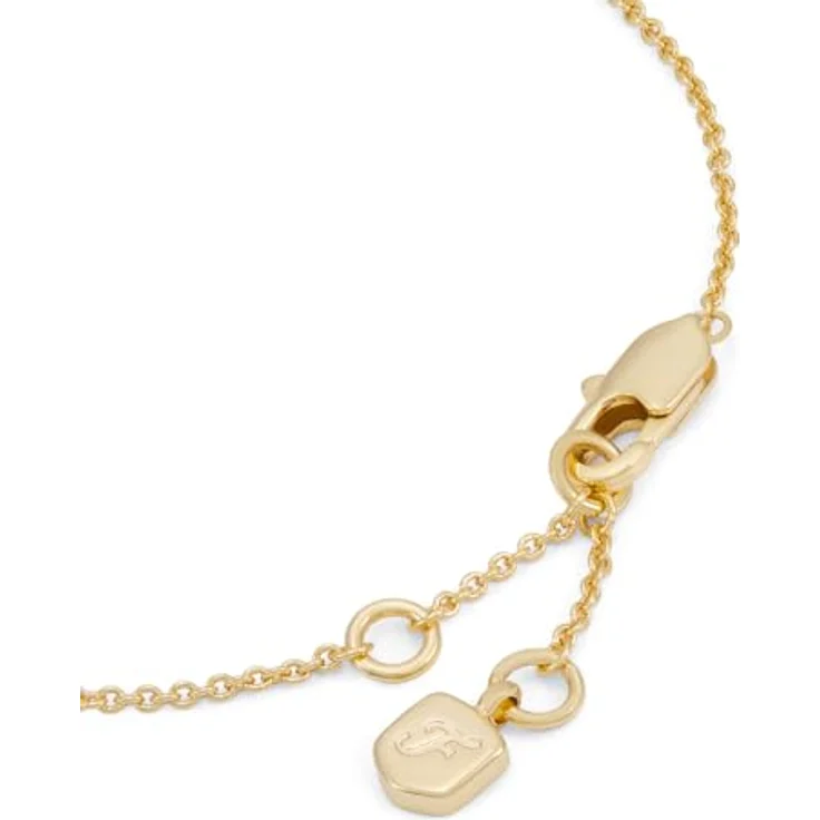 Fossil Sutton Damen Armband, Goldfarbenes Messing mit Karabinerverschluss, 165 mm Länge – Bild 4