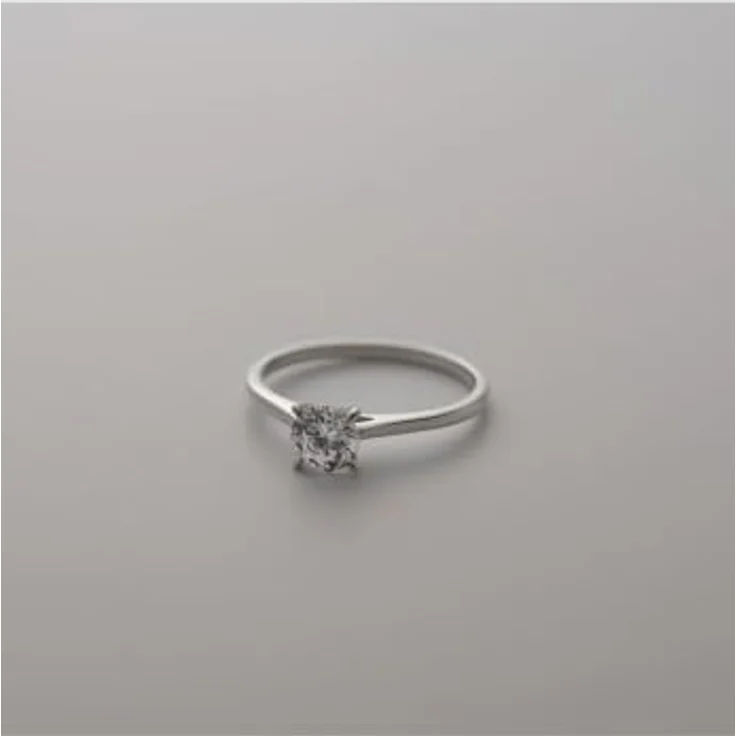 CHRIST Damen-Damenring 1 Lab-Grown Diamant, 585er Gelbgold – Bild 4