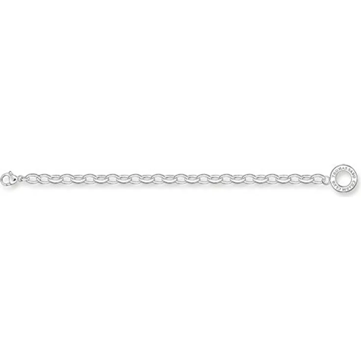THOMAS SABO Damen Charm-Armband Classic Charm Club, 925 Sterling Silber, individuell kombinierbar – Bild 2