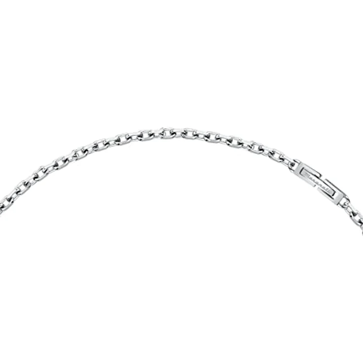 Maserati Iconic Herren Halskette aus Stahl, 50 cm mit Clip-Verschluss, in Originalverpackung – Bild 3