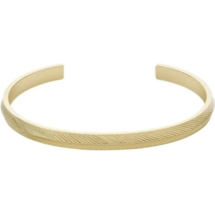 Fossil Armreif Sadie JF04117710, eleganter Armschmuck für Damen in Silber