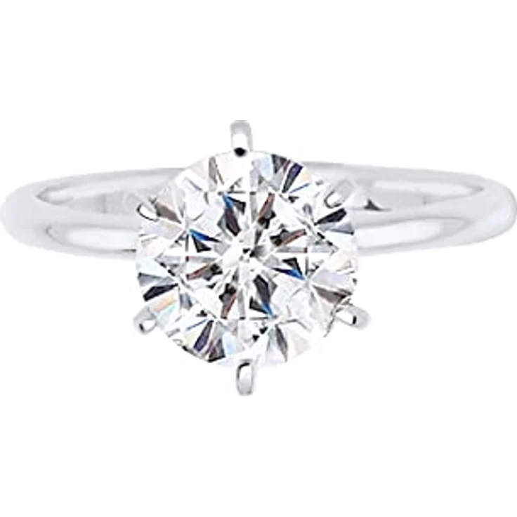Elli Damen Verlobungsring mit Glaskristall in 925 Sterling Silber, handgefertigt und anlaufgeschützt – Bild 2