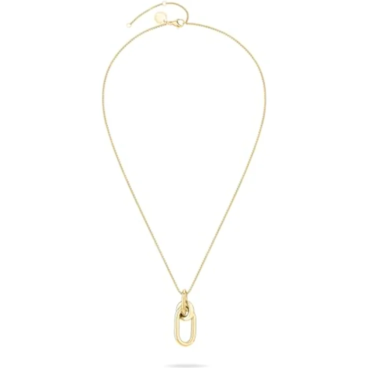 Liebeskind Berlin Halskette LJ-1503-N-45, Edelstahl IP Gold, 45 cm Venezianerkette mit Karabinerverschluss – Bild 2