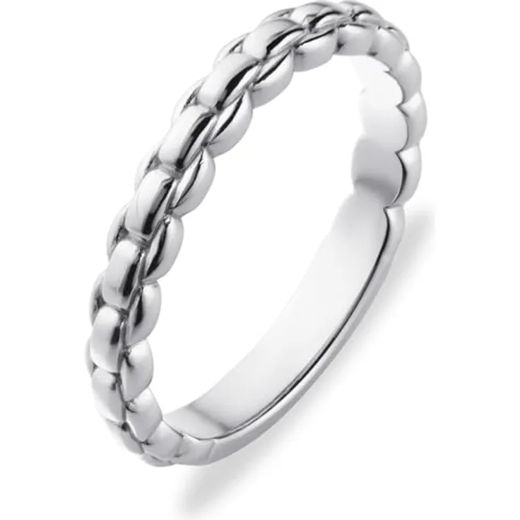 CHRIST Damen-Ring 925er Silber, recyceltes Material, edles Design, Silber 32029721
