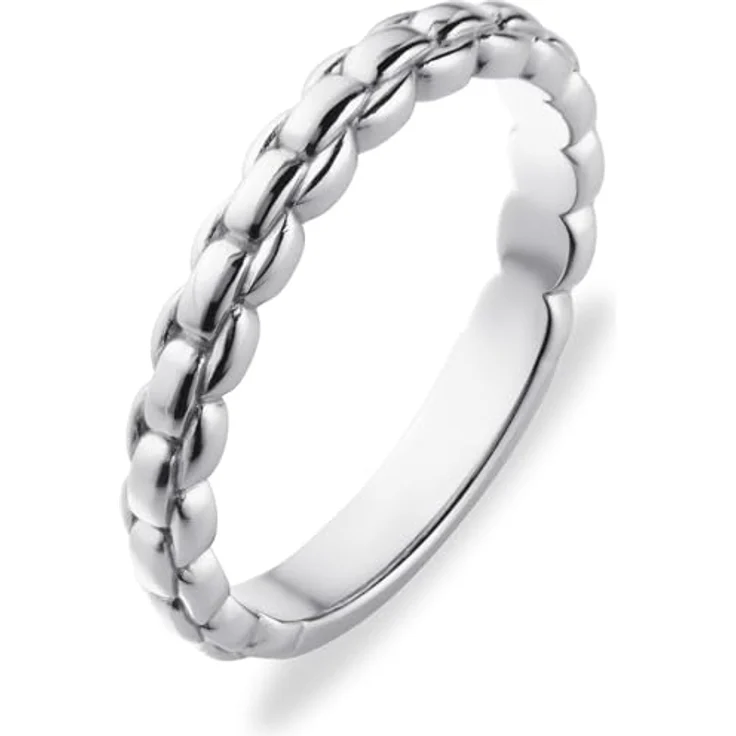 CHRIST Damen-Ring 925er Silber, recyceltes Material, edles Design, Silber 32029721 – Bild 1